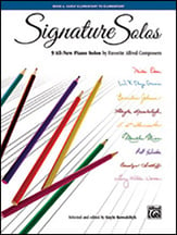 Signature Solos piano sheet music cover